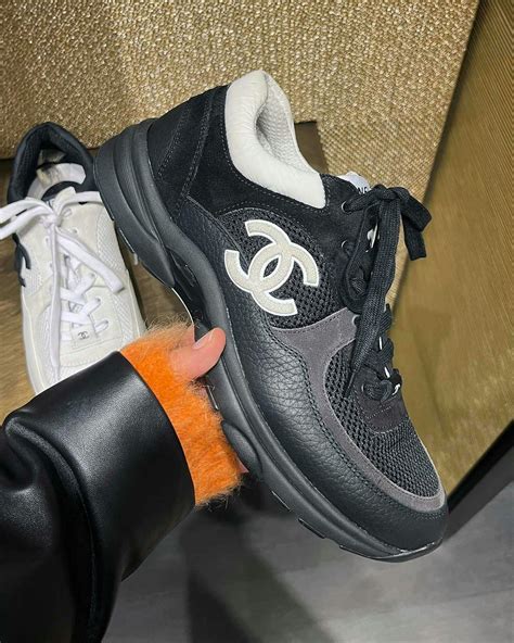 chanel sneakers 2021 black|chanel sneakers 2023.